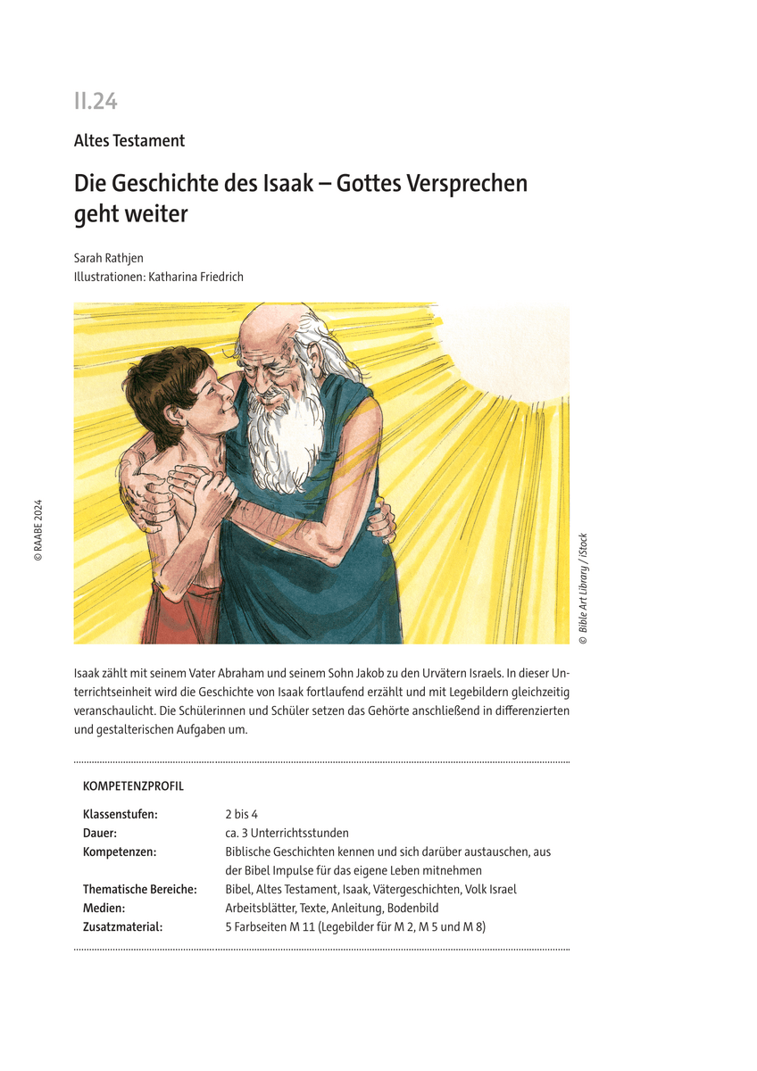 Die Geschichte des Isaak