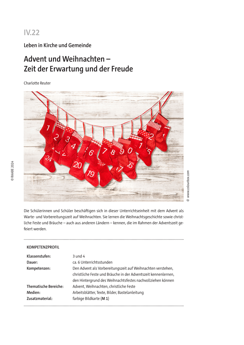Advent und Weihnachten