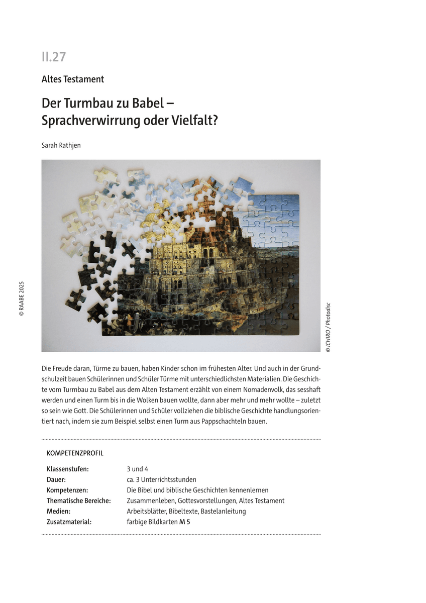 Der Turmbau zu Babel