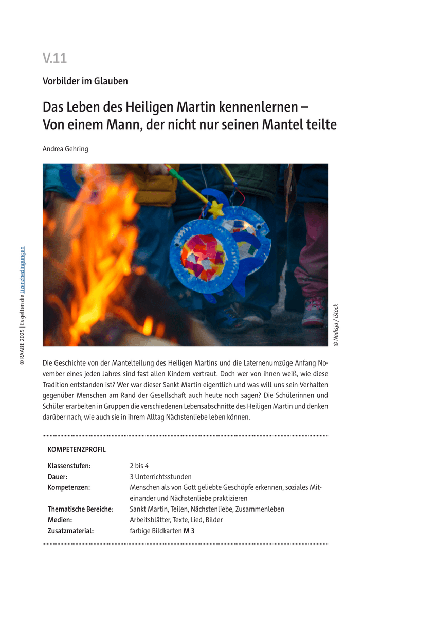Das Leben des Heiligen Martin kennenlernen