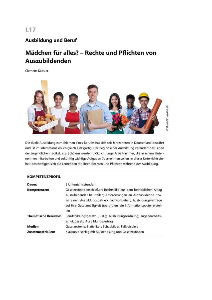 Mädchen für alles?