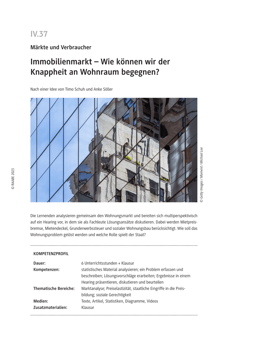 Immobilienmarkt