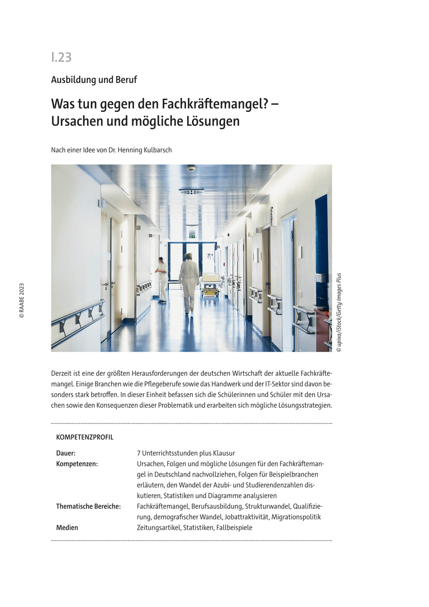 Was tun gegen den Fachkräftemangel?