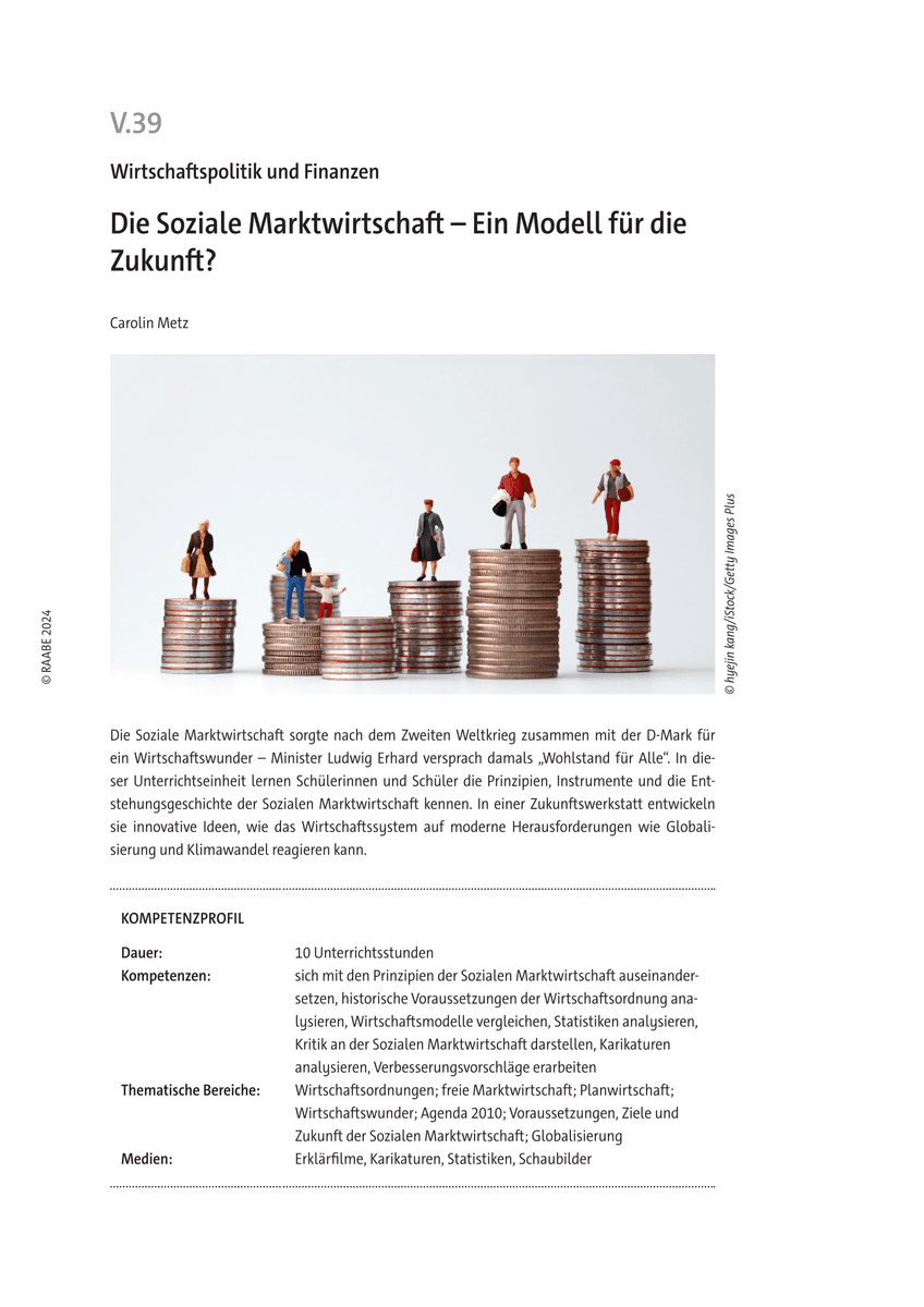 Die Soziale Marktwirtschaft