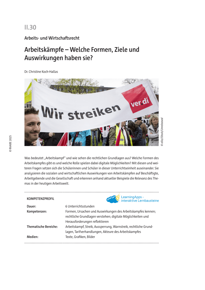 Arbeitskämpfe