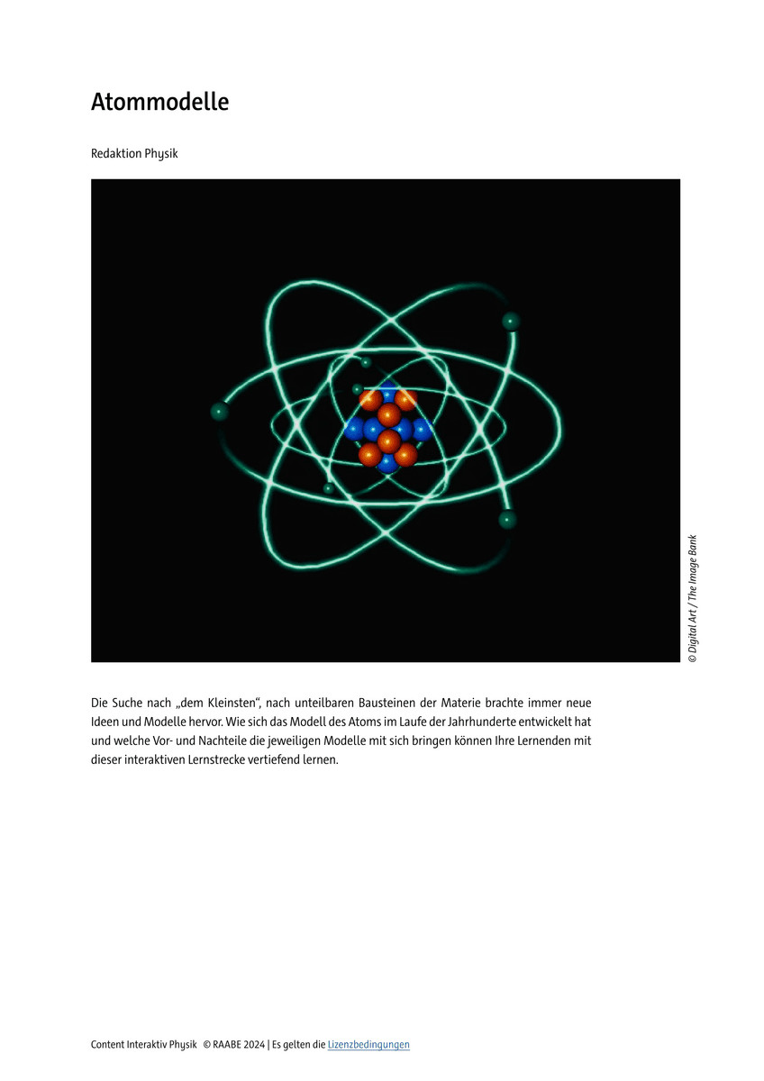 Atommodelle
