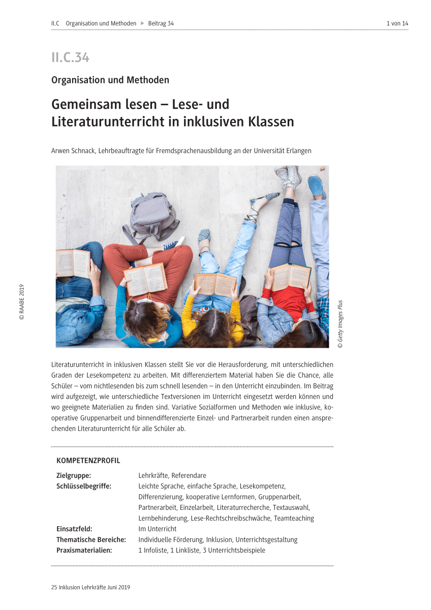 Gemeinsam lesen