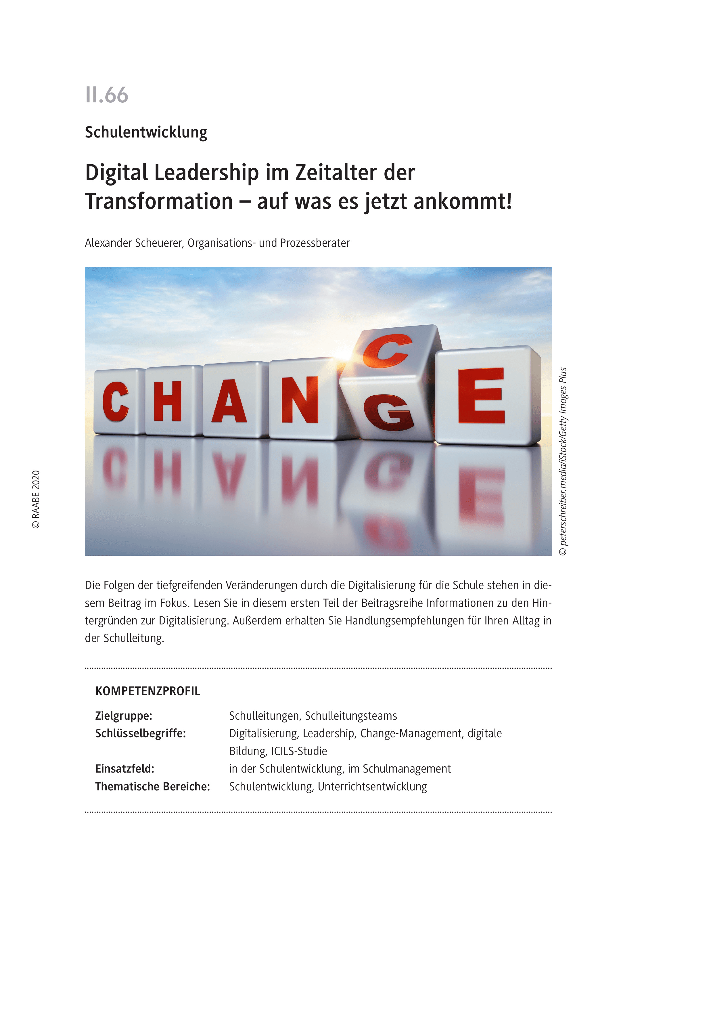 Digital Leadership im Zeitalter der Transformation -