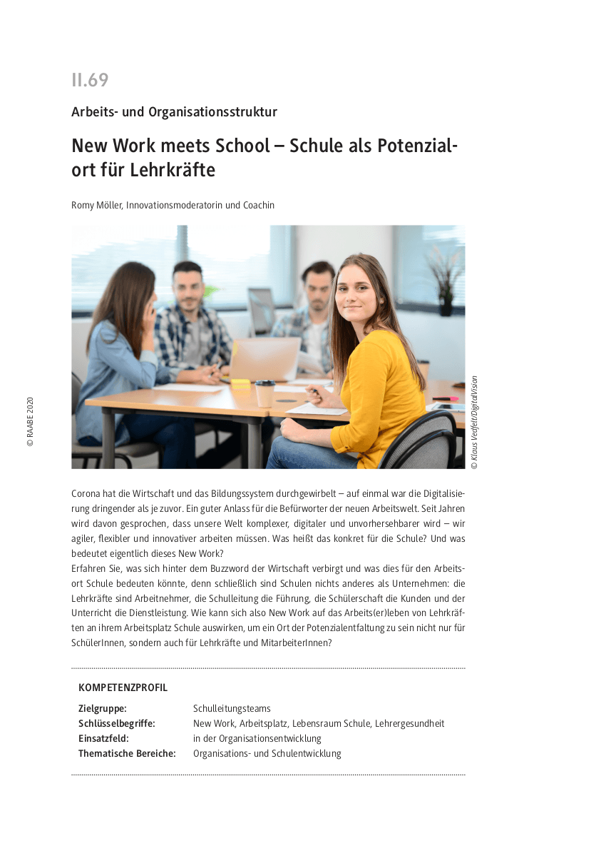 New Work meets School -