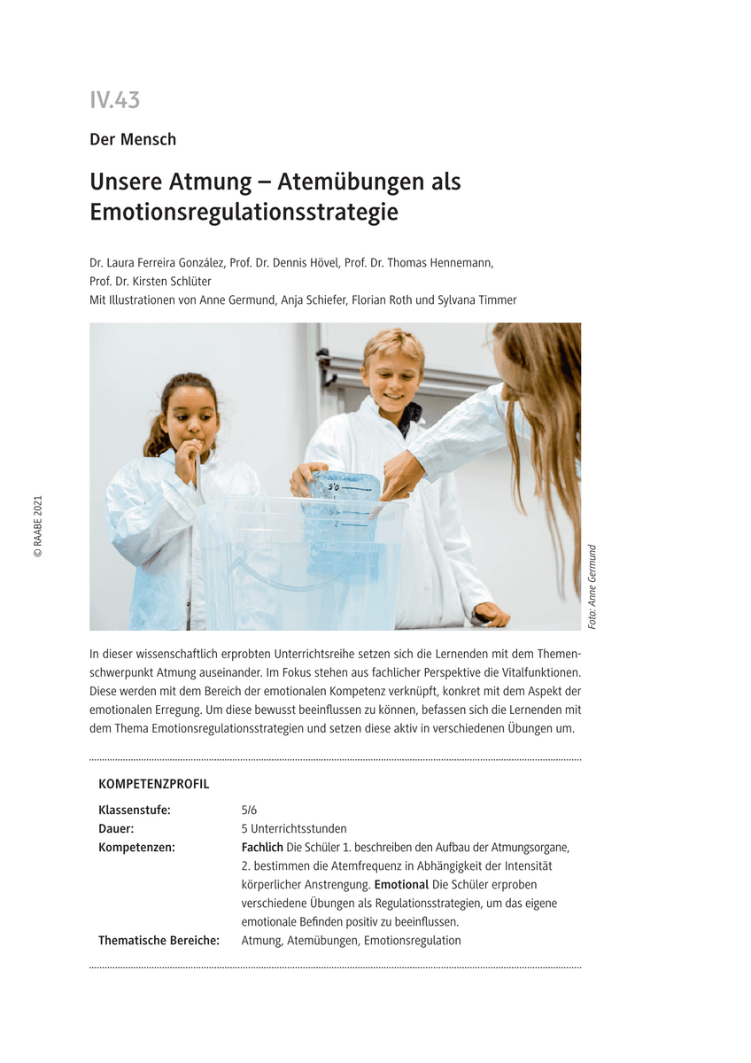 Unsere Atmung