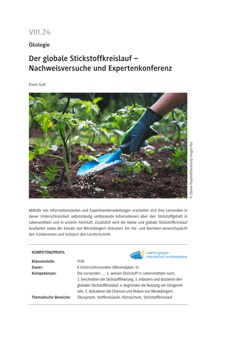 Der globale Stickstoffkreislauf