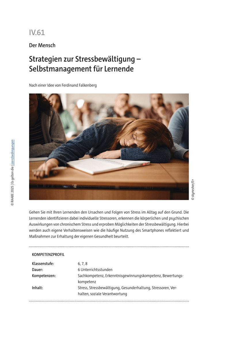 Strategien zur Stressbewältigung