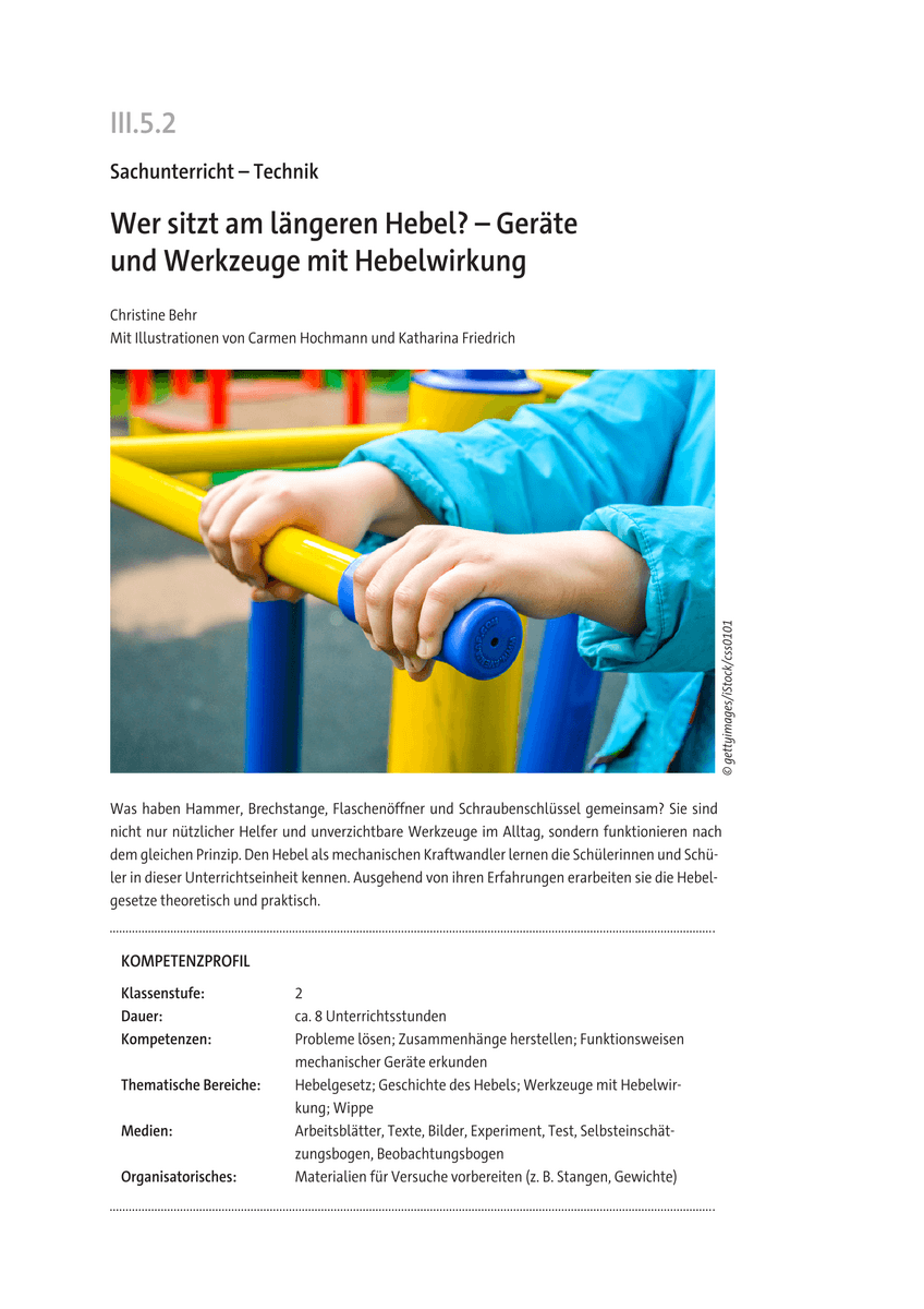 Wer sitzt am längeren Hebel?