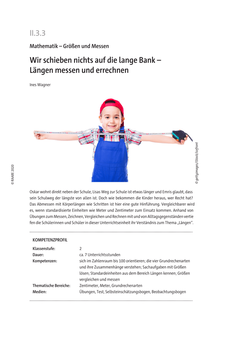 Wir schieben nichts auf die lange Bank
