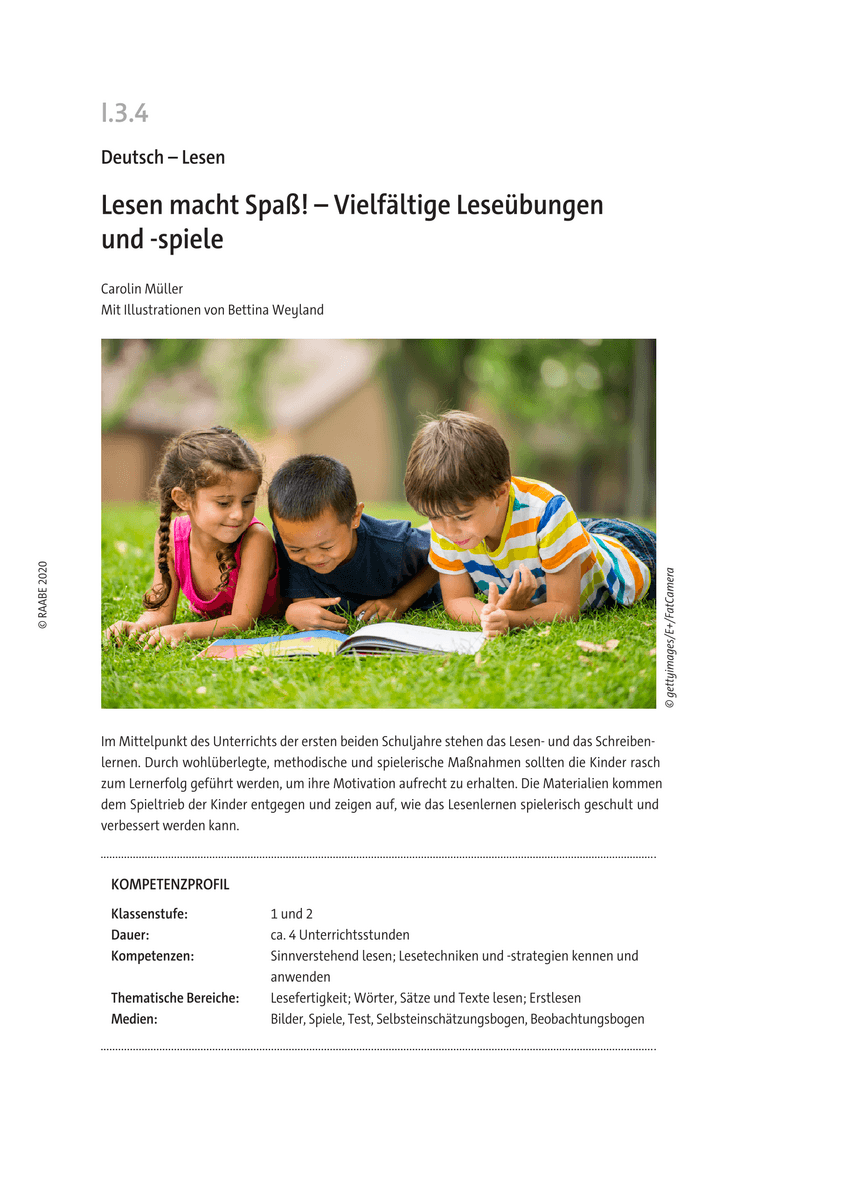 Lesen macht Spaß!