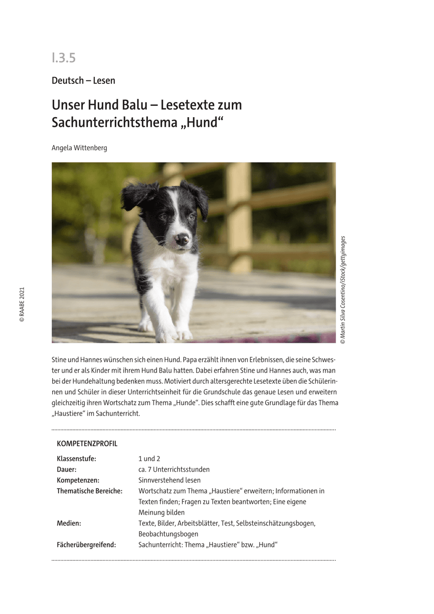 Unser Hund Balu