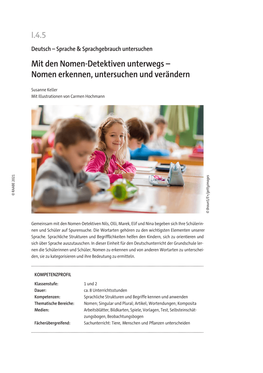 Mit den Nomen-Detektiven unterwegs