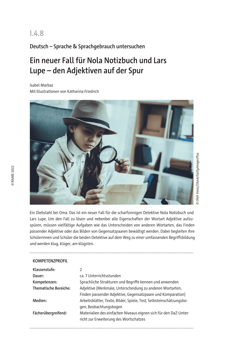 Ein neuer Fall für Nola Notizbuch und Lars Lupe