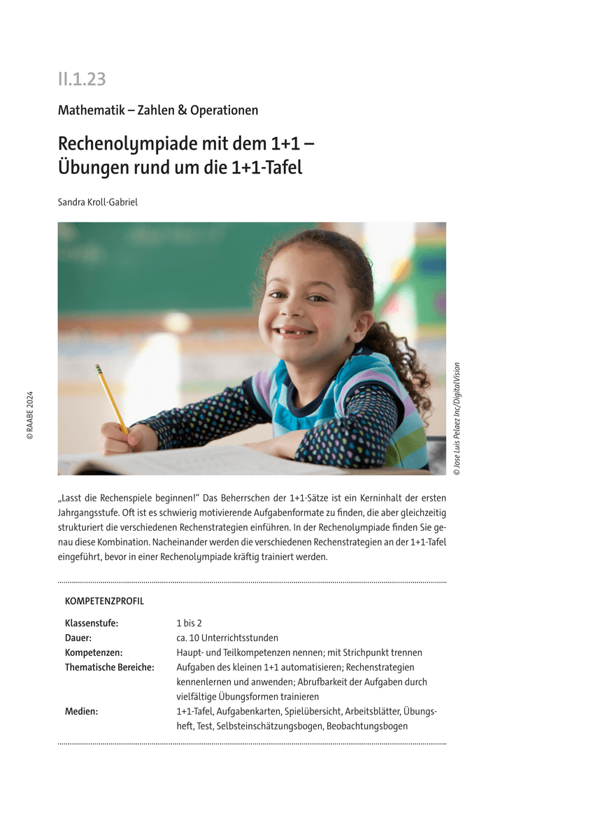 Rechenolympiade mit dem 1+1