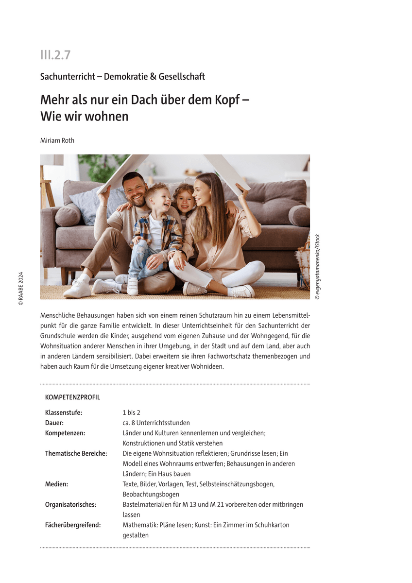 Mehr als nur ein Dach über dem Kopf