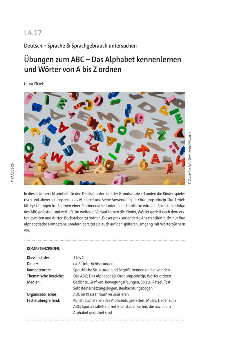 Übungen zum ABC
