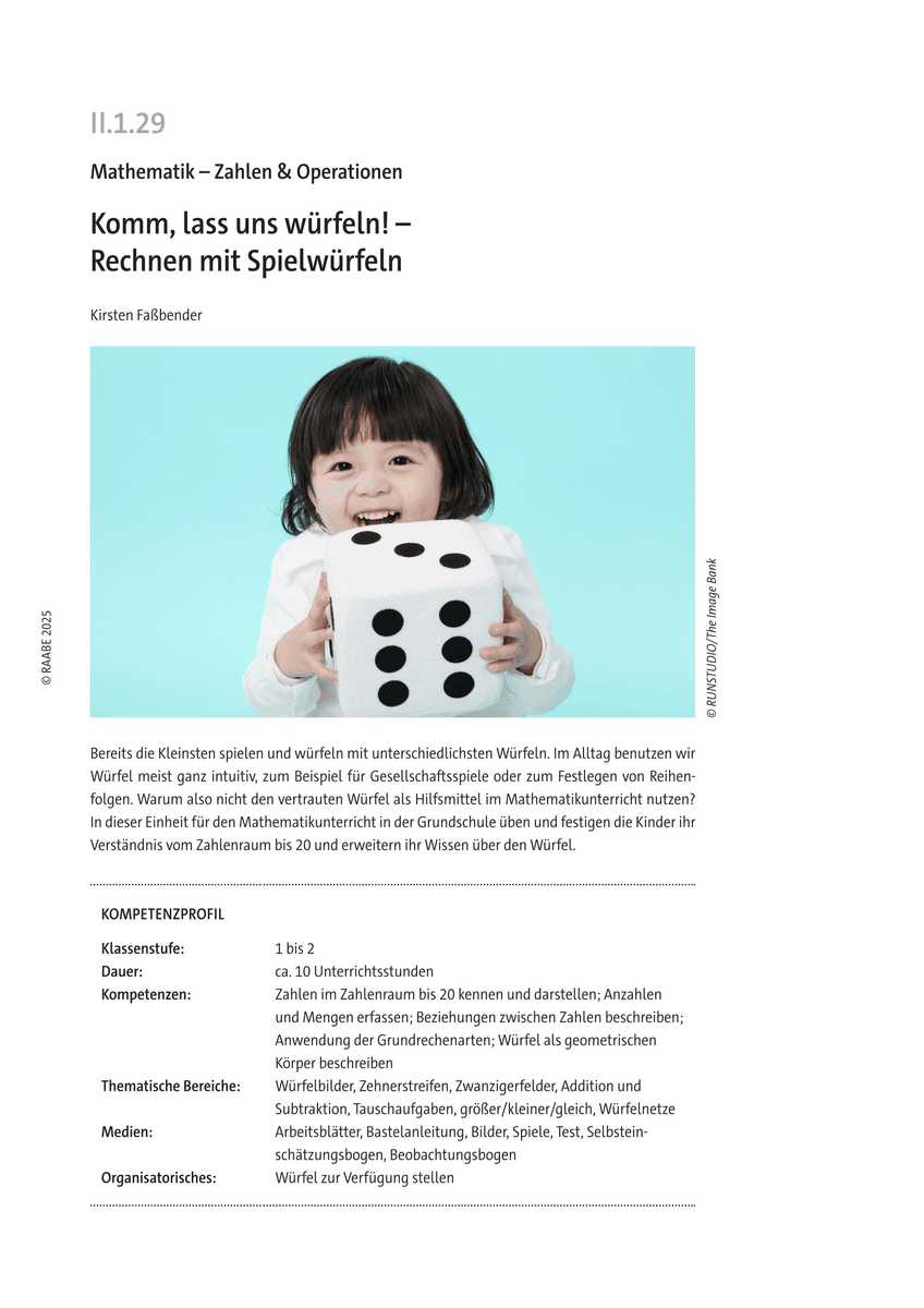 Komm, lass uns würfeln!