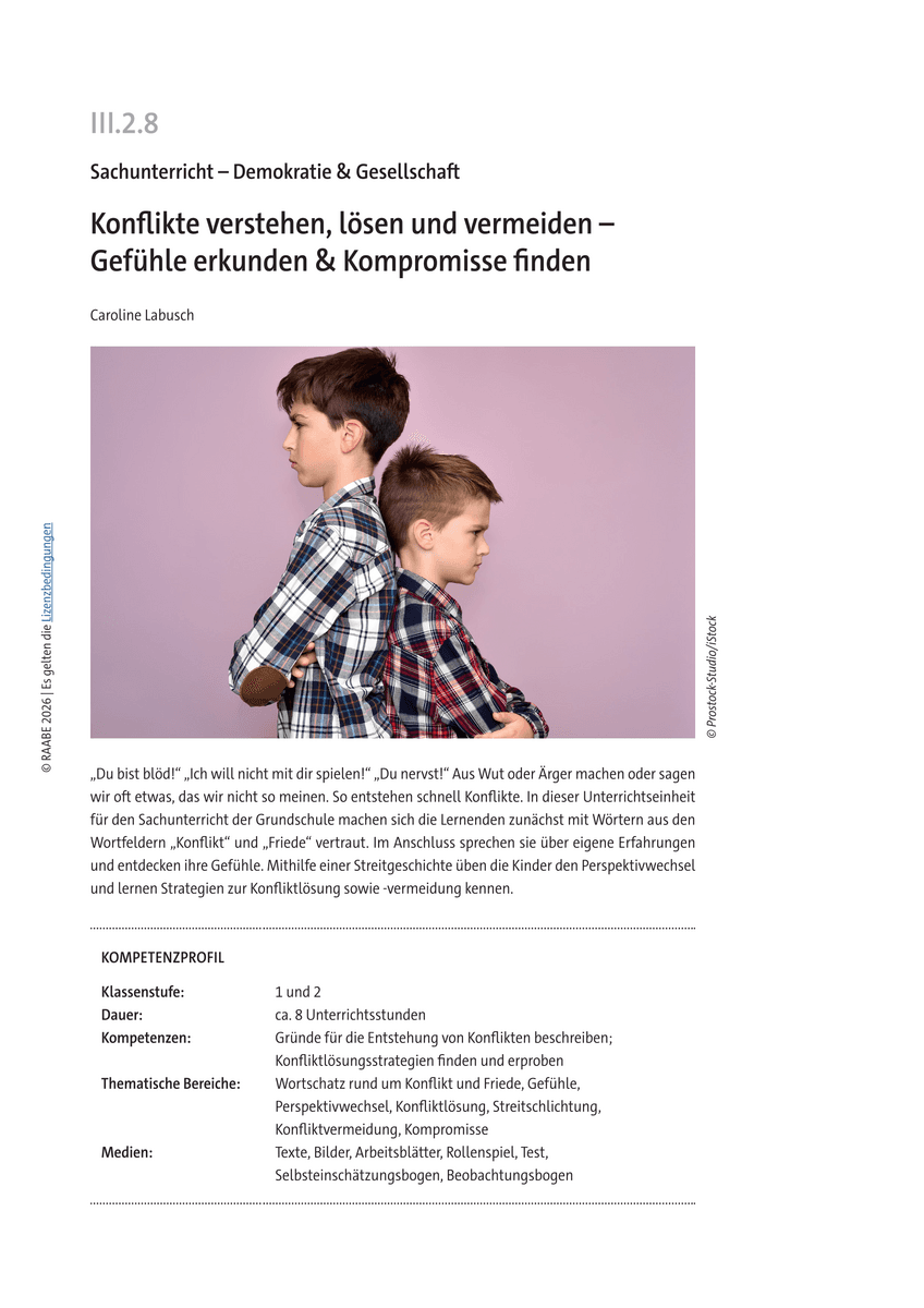 Konflikte verstehen, lösen und vermeiden