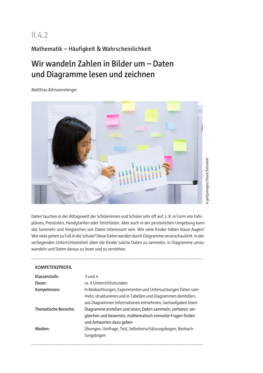 Wir wandeln Zahlen in Bilder um