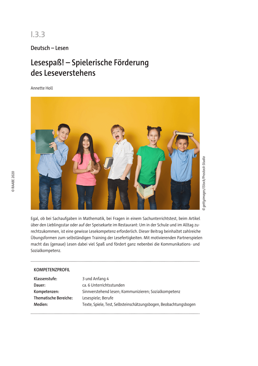 Lesespaß!
