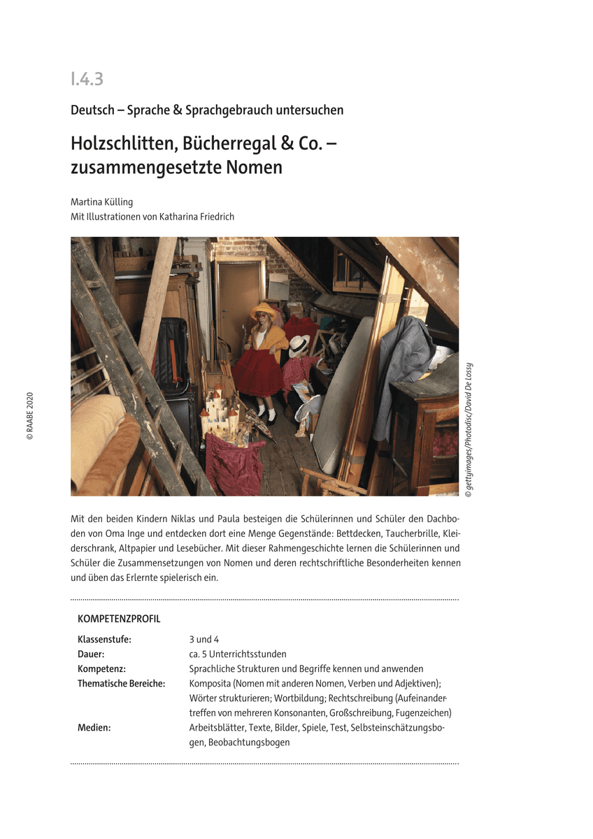 Holzschlitten, Bücherregal & Co.