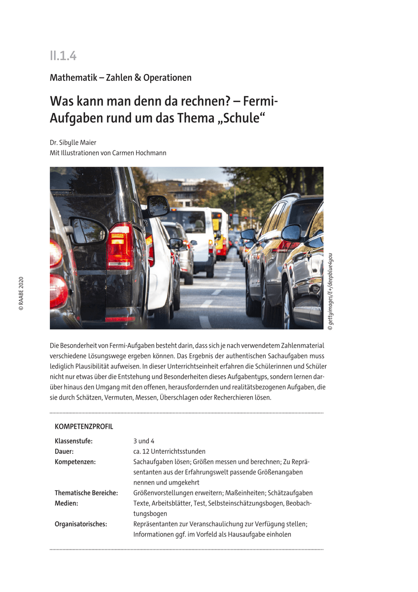 Was kann man denn da rechnen?