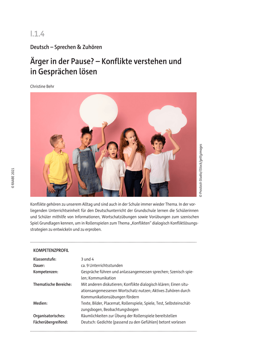 Ärger in der Pause?