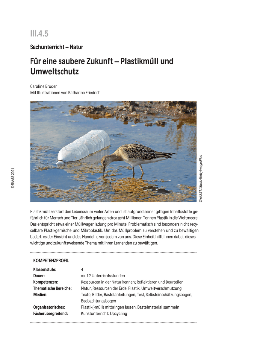 Für eine saubere Zukunft