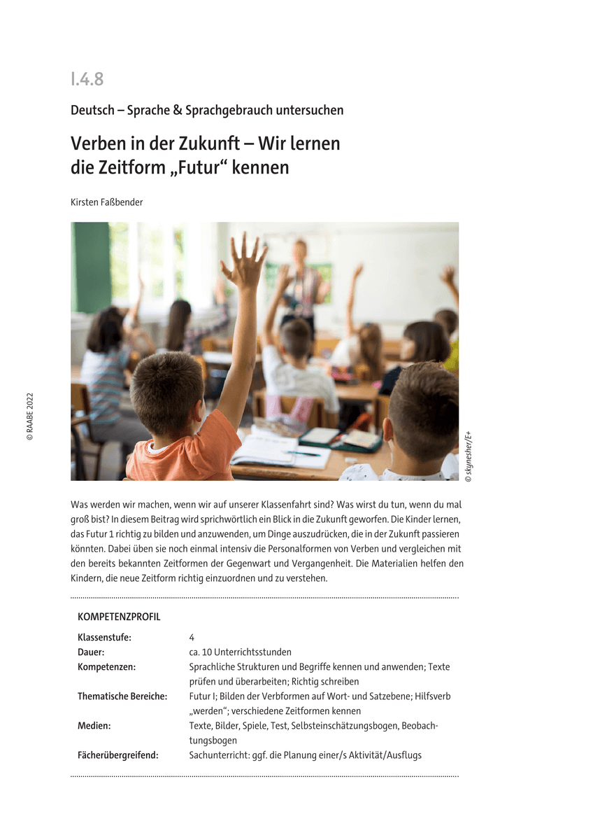 Verben in der Zukunft