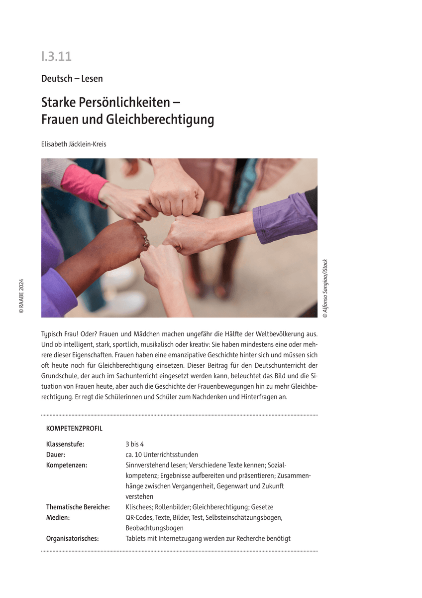 Starke Persönlichkeiten