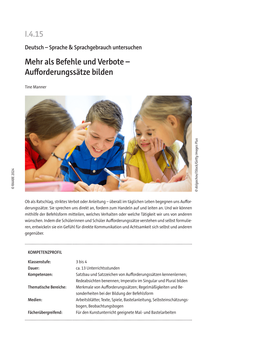 Mehr als Befehle und Verbote