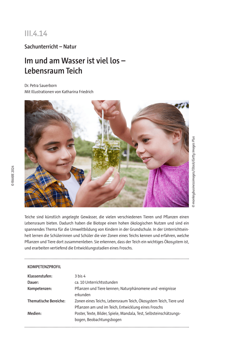 Im und am Wasser ist viel los