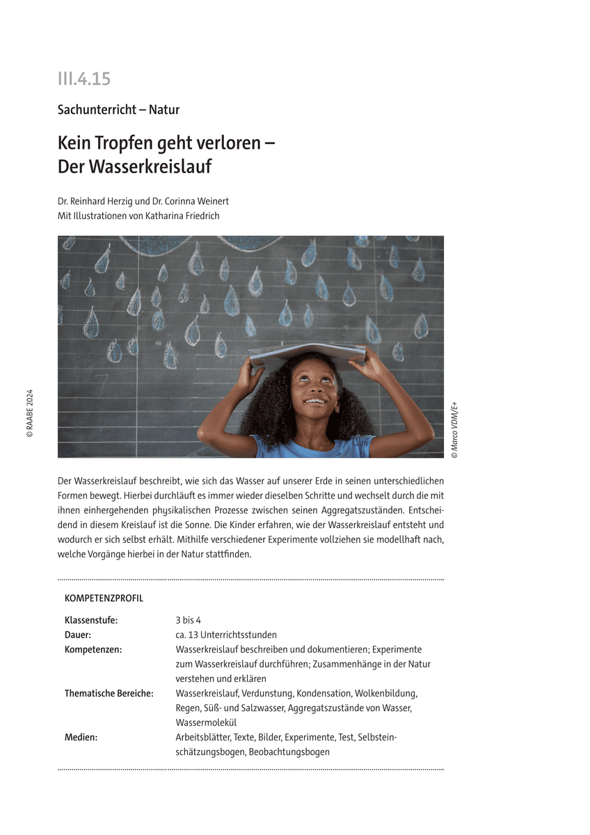 Kein Tropfen geht verloren