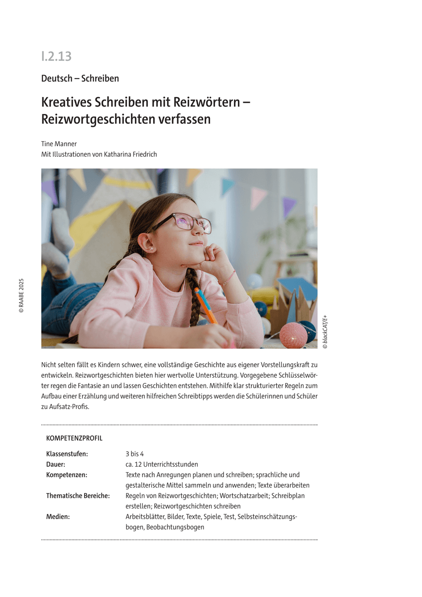 Kreatives Schreiben mit Reizwörtern