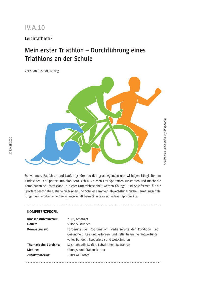 Mein erster Triathlon Mein erster Triathlon