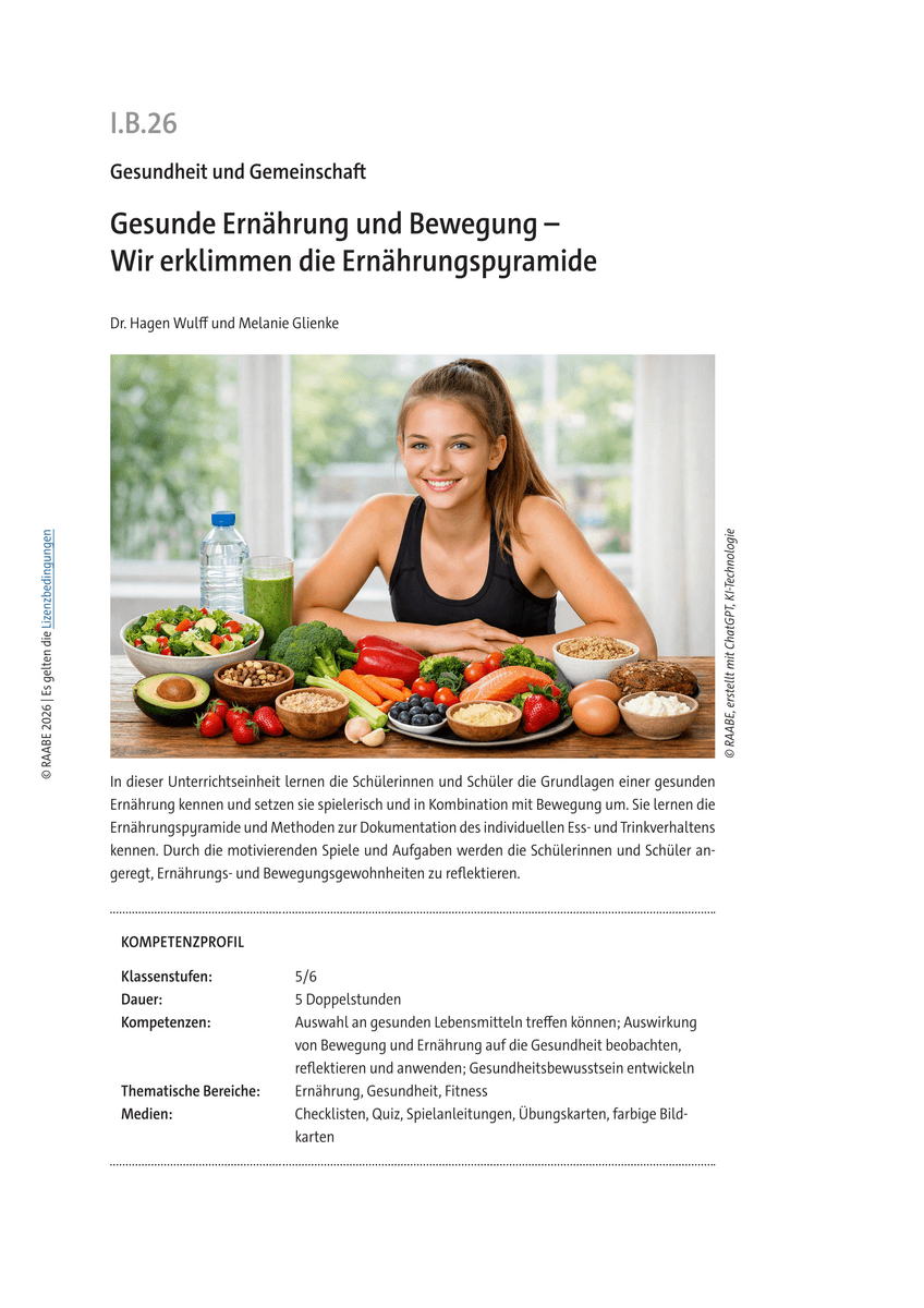 Gesunde Ernährung und Bewegung Gesunde Ernährung und Bewegung