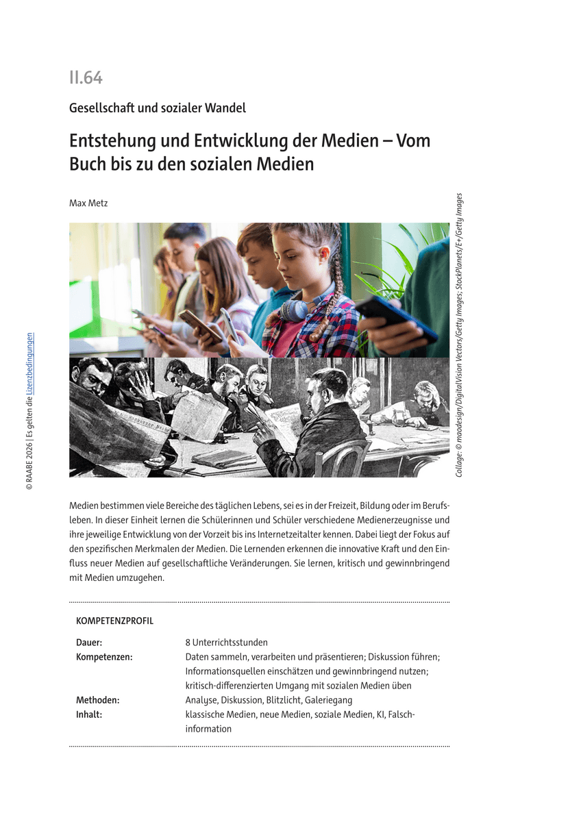 Entstehung und Entwicklung der Medien Entstehung und Entwicklung der Medien