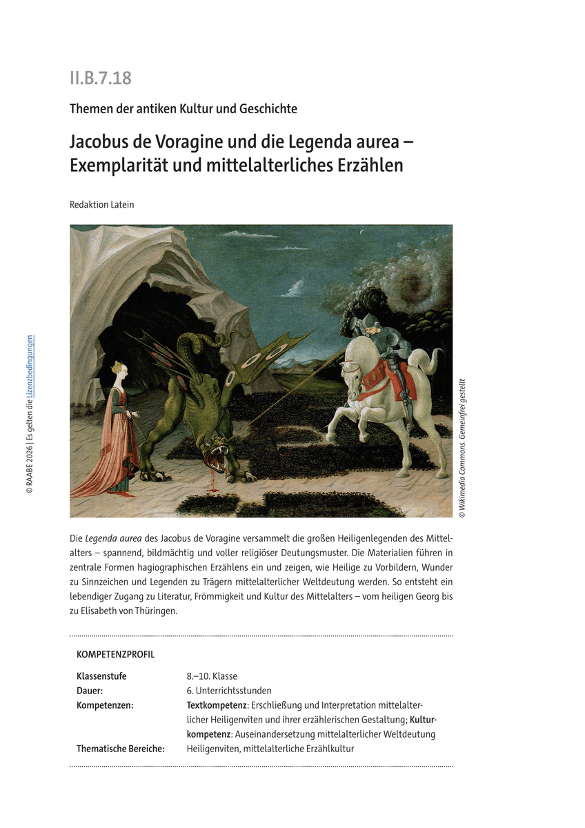 Jacobus de Voragine und die Legenda aurea Jacobus de Voragine und die Legenda aurea
