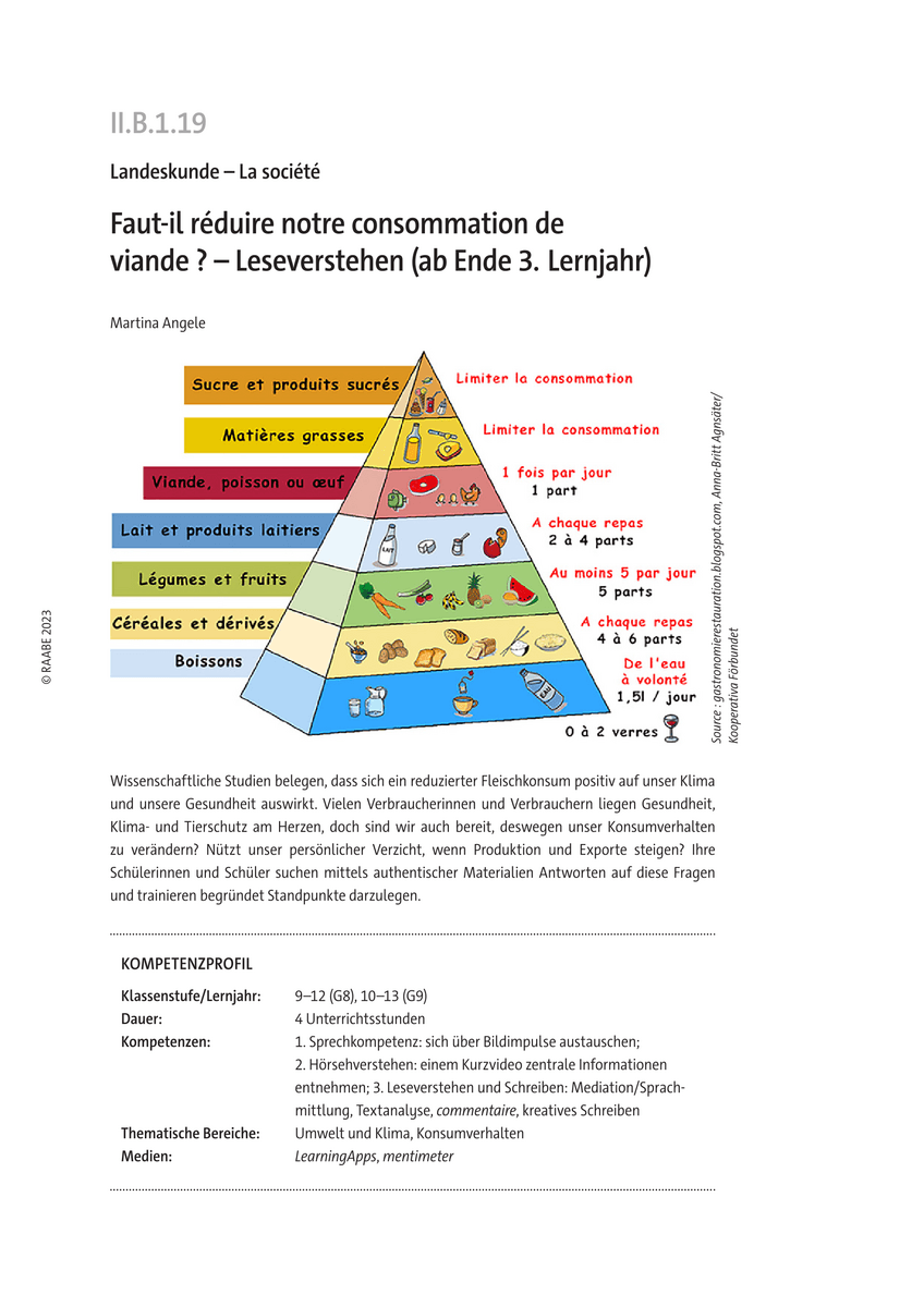 Faut-il réduire notre consommation de viande ? Faut-il réduire notre consommation de viande ?