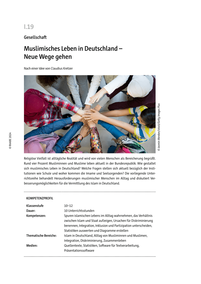 Muslimisches Leben in Deutschland Muslimisches Leben in Deutschland