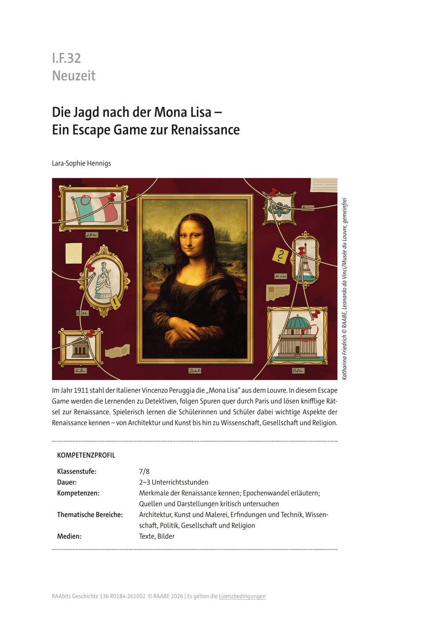 Die Jagd nach der Mona Lisa Die Jagd nach der Mona Lisa
