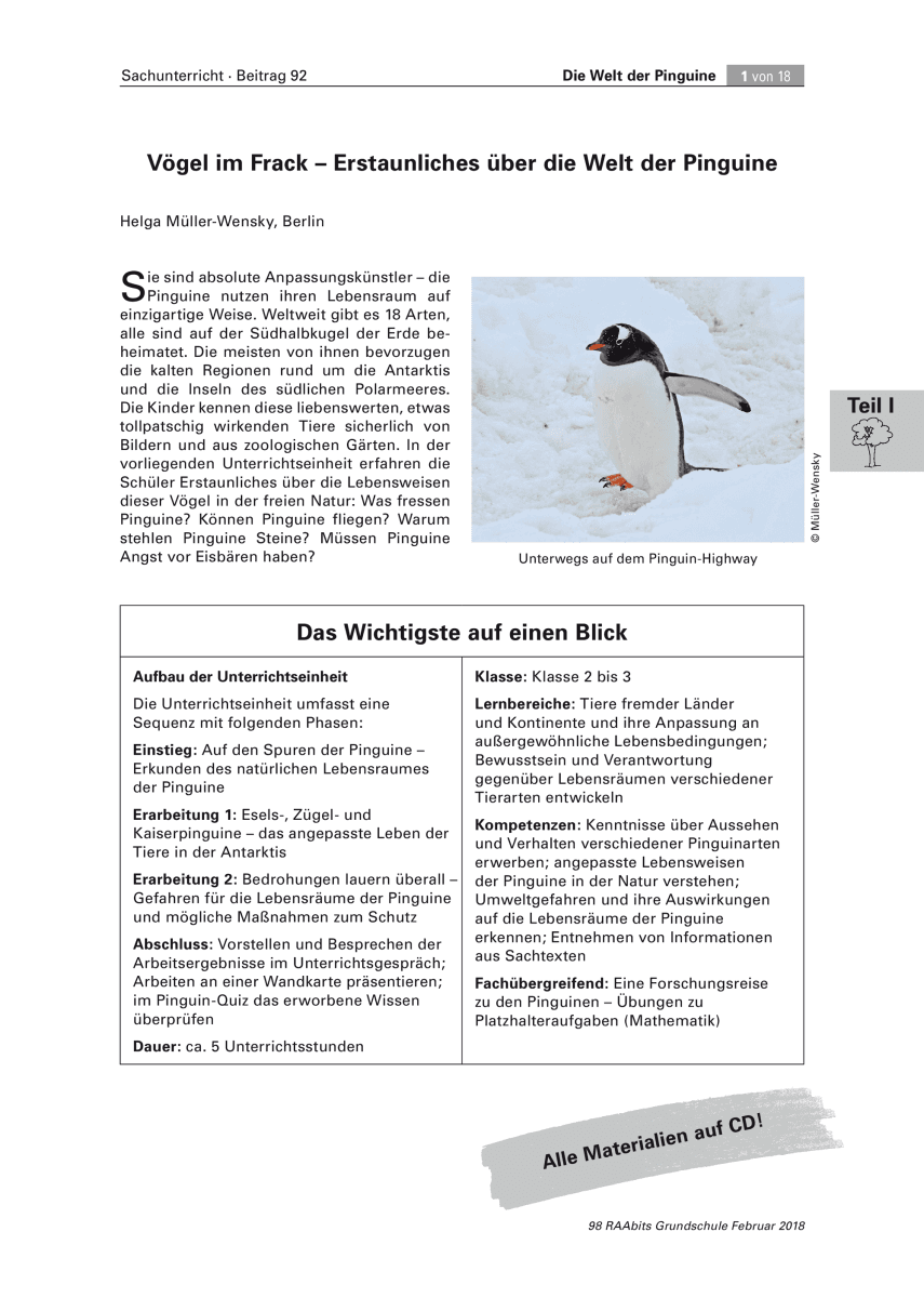 Erstaunliches über die Welt der Pinguine Erstaunliches über die Welt der Pinguine