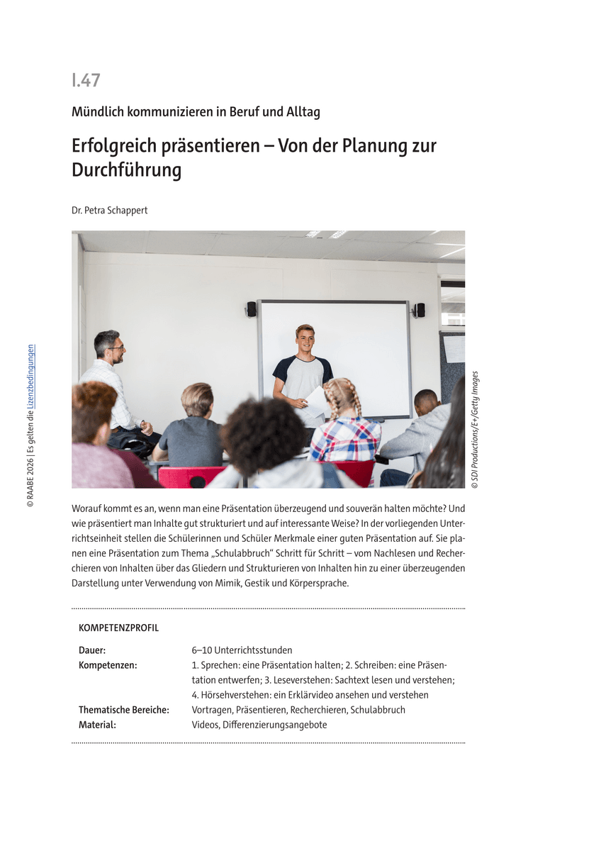 Erfolgreich präsentieren Erfolgreich präsentieren