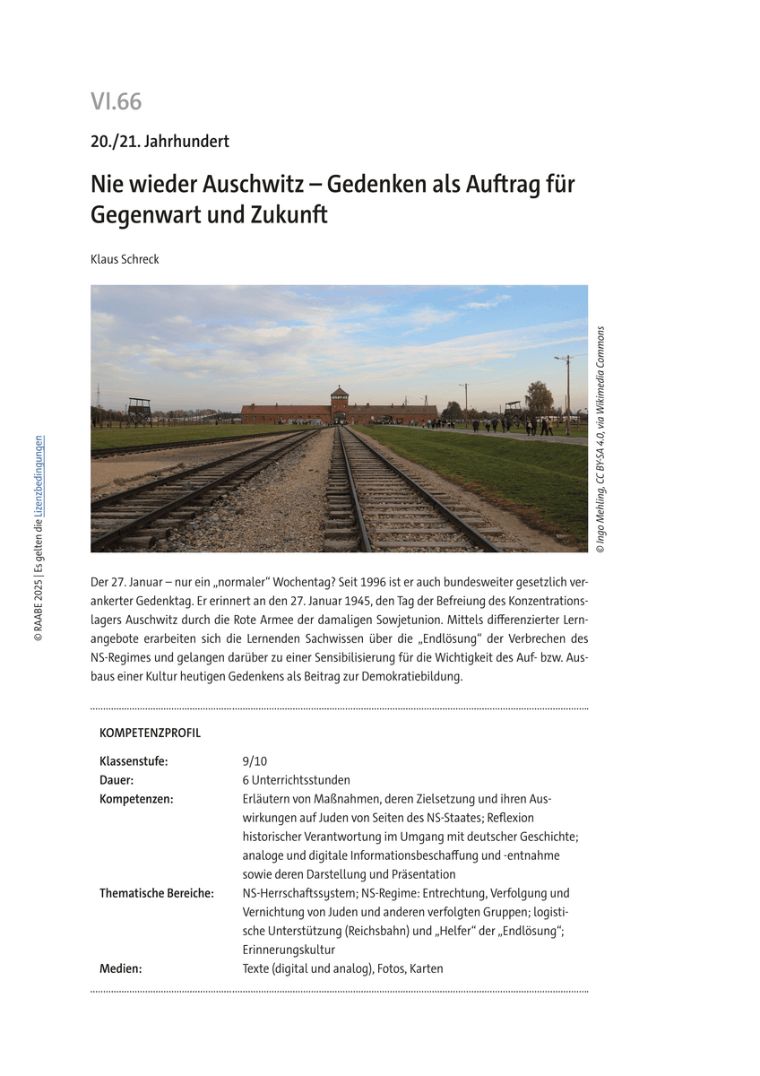Nie wieder Auschwitz Nie wieder Auschwitz
