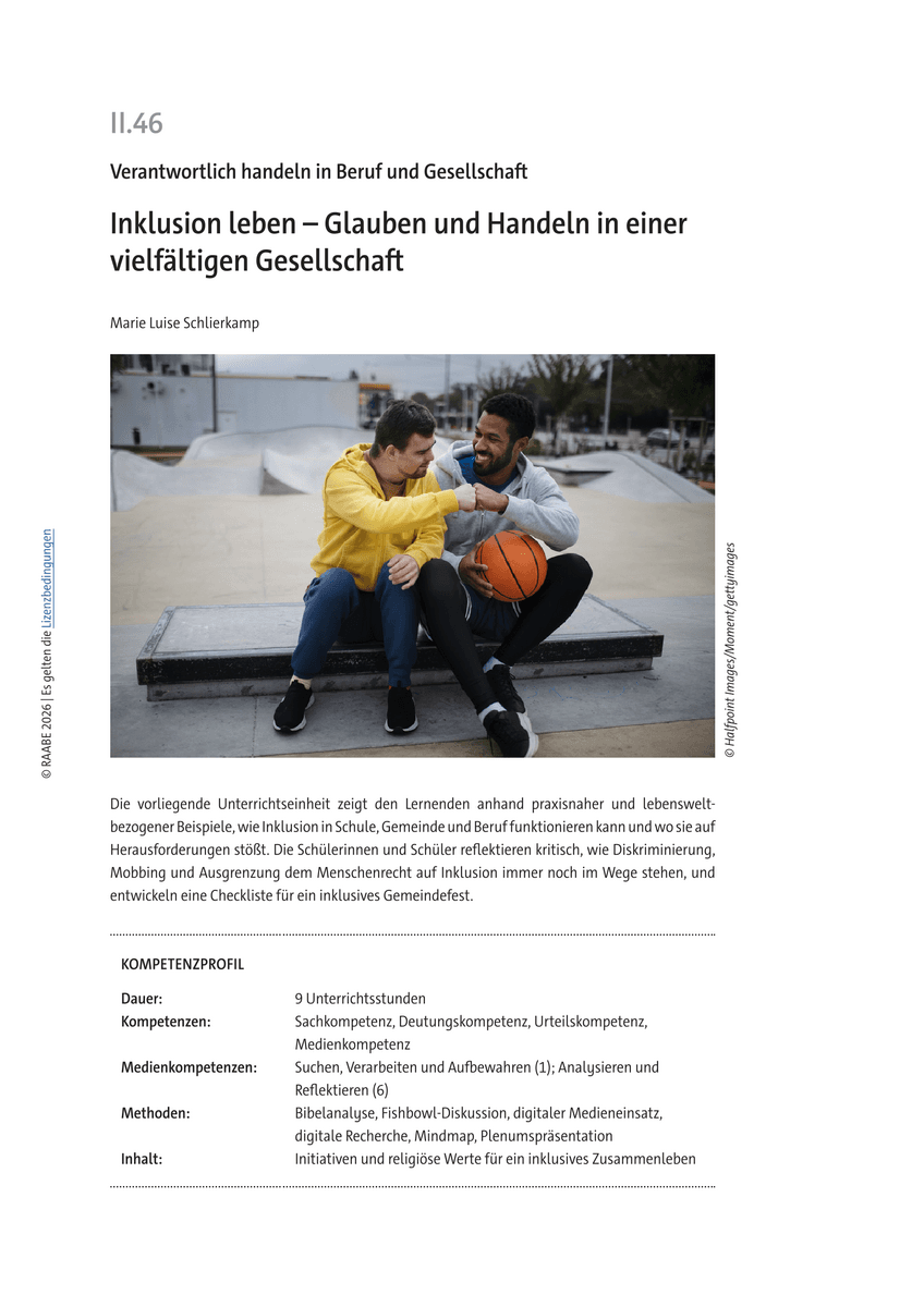 Inklusion leben Inklusion leben
